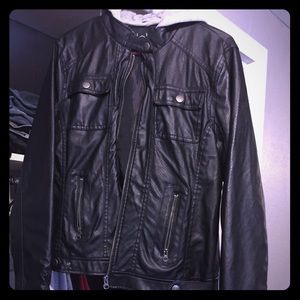 Leather jacket